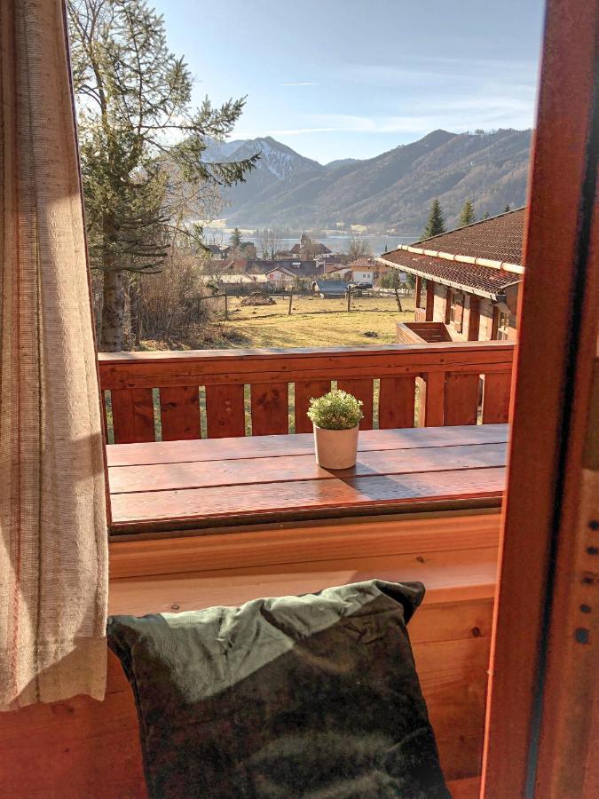 Ruhige Chalets Mit Seeblick In Zentraler Lage Schliersee Exterior photo