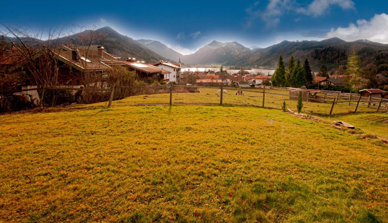Ruhige Chalets Mit Seeblick In Zentraler Lage Schliersee Exterior photo